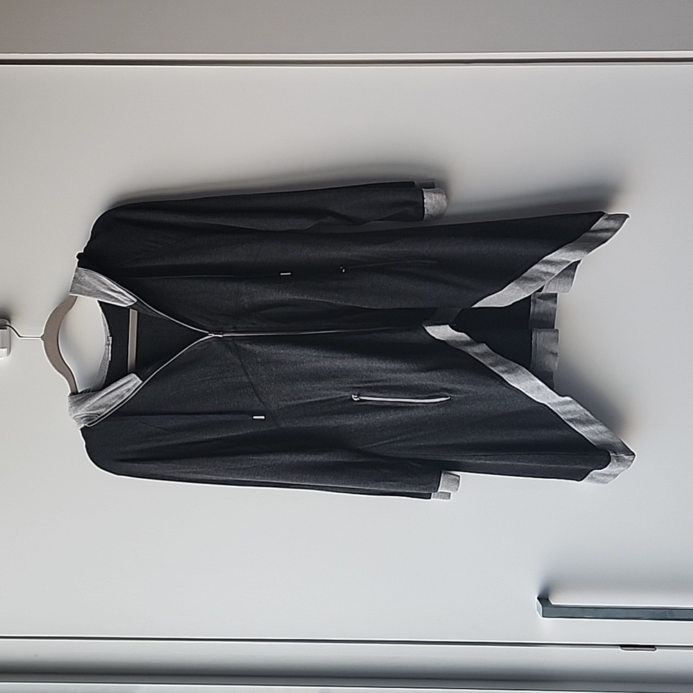 Pennyblack Knit Jersey Long Zip Hoodie Jacket Cardigan